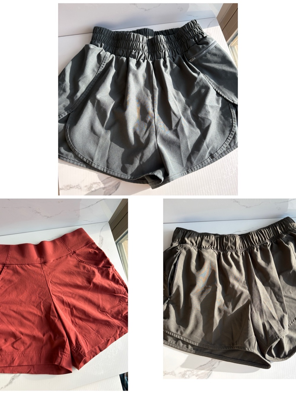 Running shorts bundle size small Columbia Old Navy Blooming Jelly